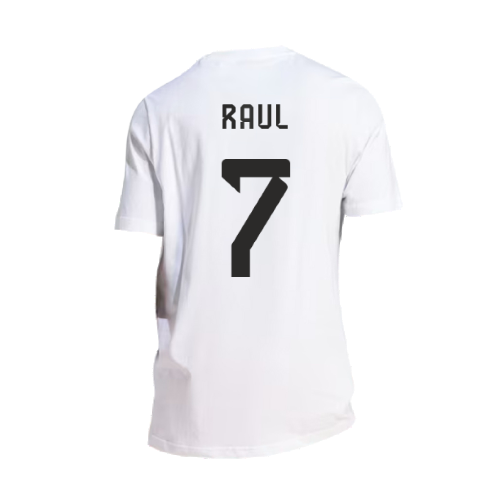 2024-2025 Spain DNA Graphic Tee (White) (Raul 7)