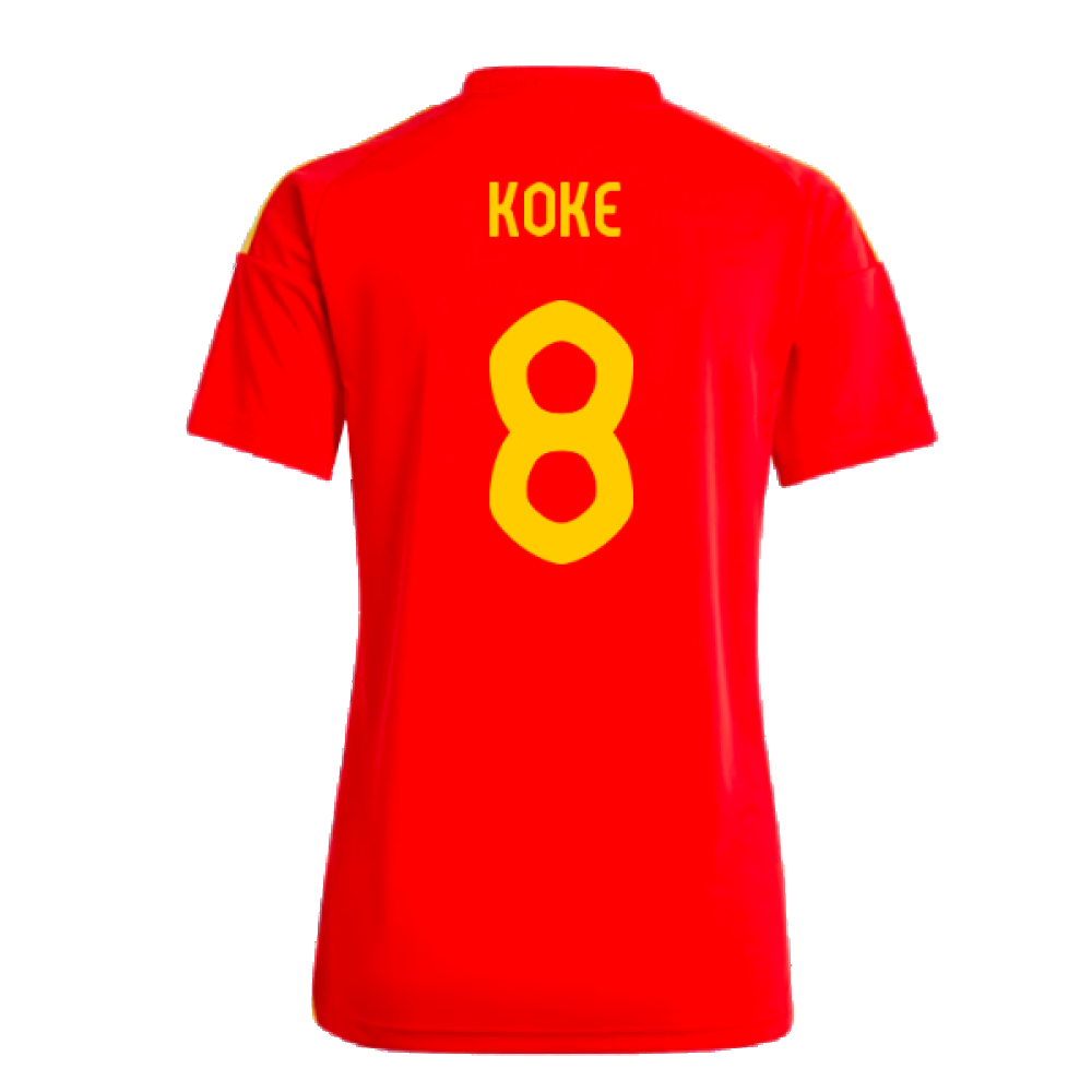 2024-2025 Spain Home Fan Shirt (Ladies) (Koke 8)