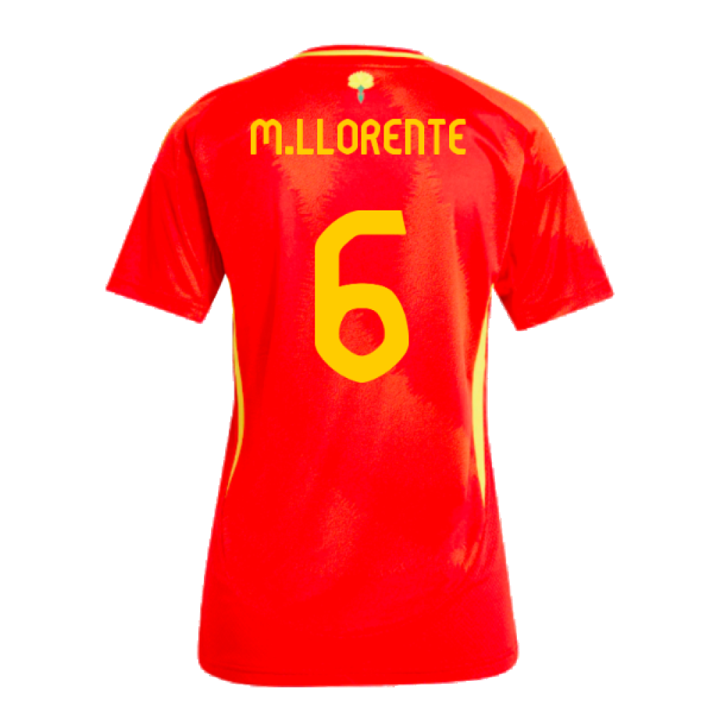 2024-2025 Spain Home Shirt (Ladies) (M.Llorente 6)