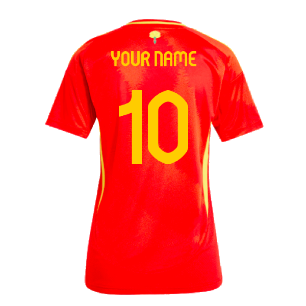 2024-2025 Spain Home Shirt (Ladies) (Your Name)