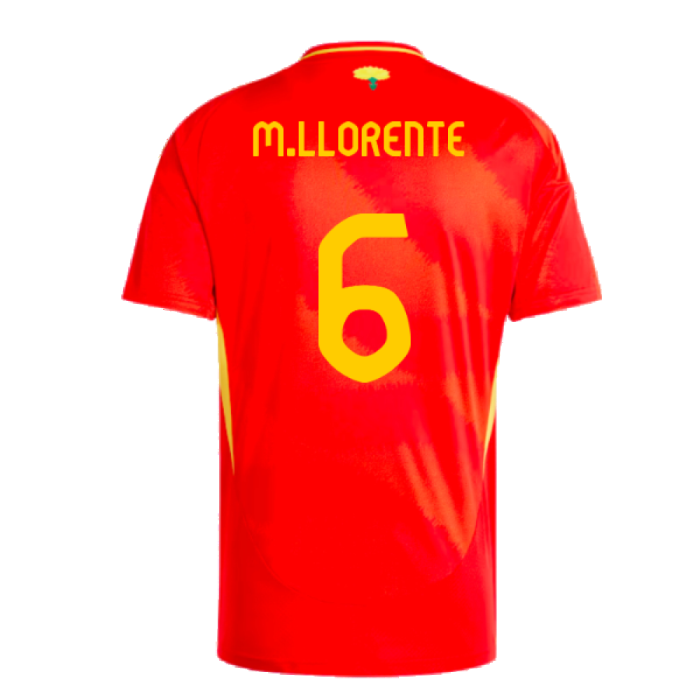 2024-2025 Spain Home Shirt (M.Llorente 6)