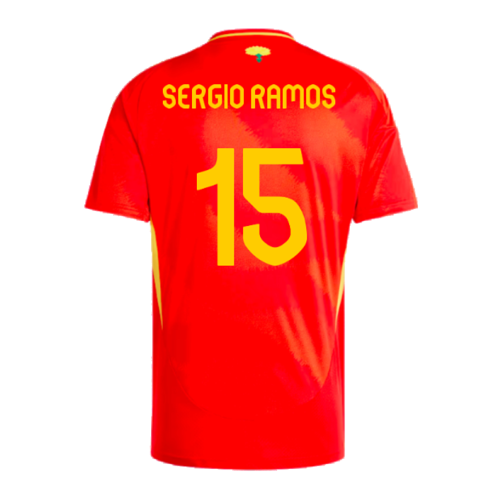 2024-2025 Spain Home Shirt (Sergio Ramos 15)