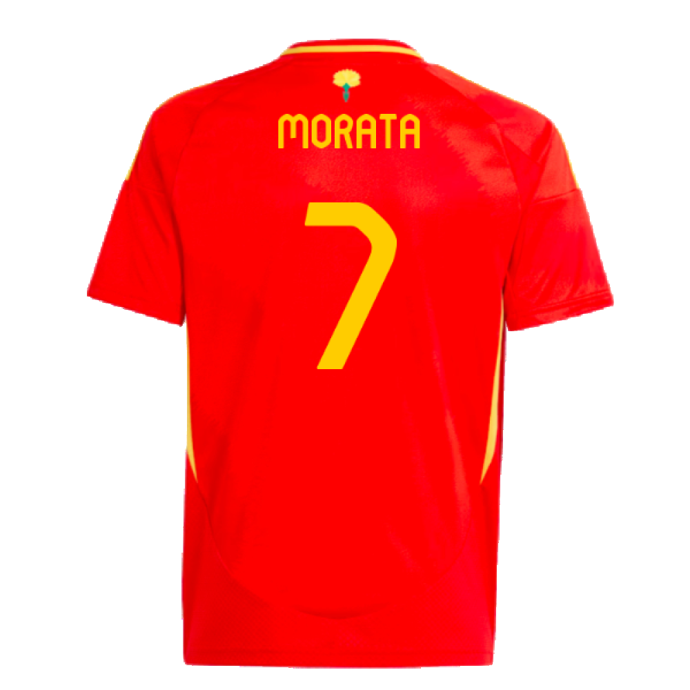 2024-2025 Spain Home Youth Kit (Morata 7)