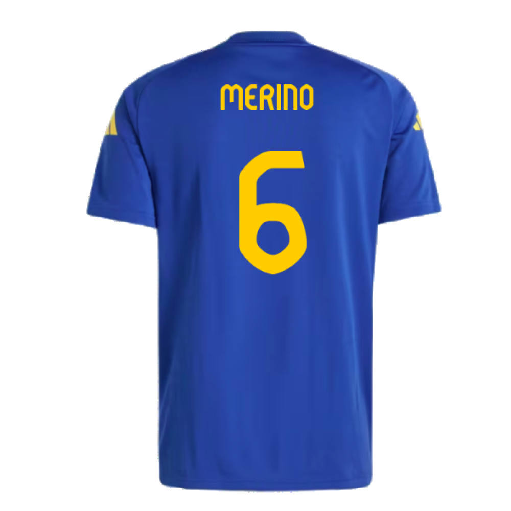 2024-2025 Spain Pre-Match Shirt (Victory Blue) (Merino 6)