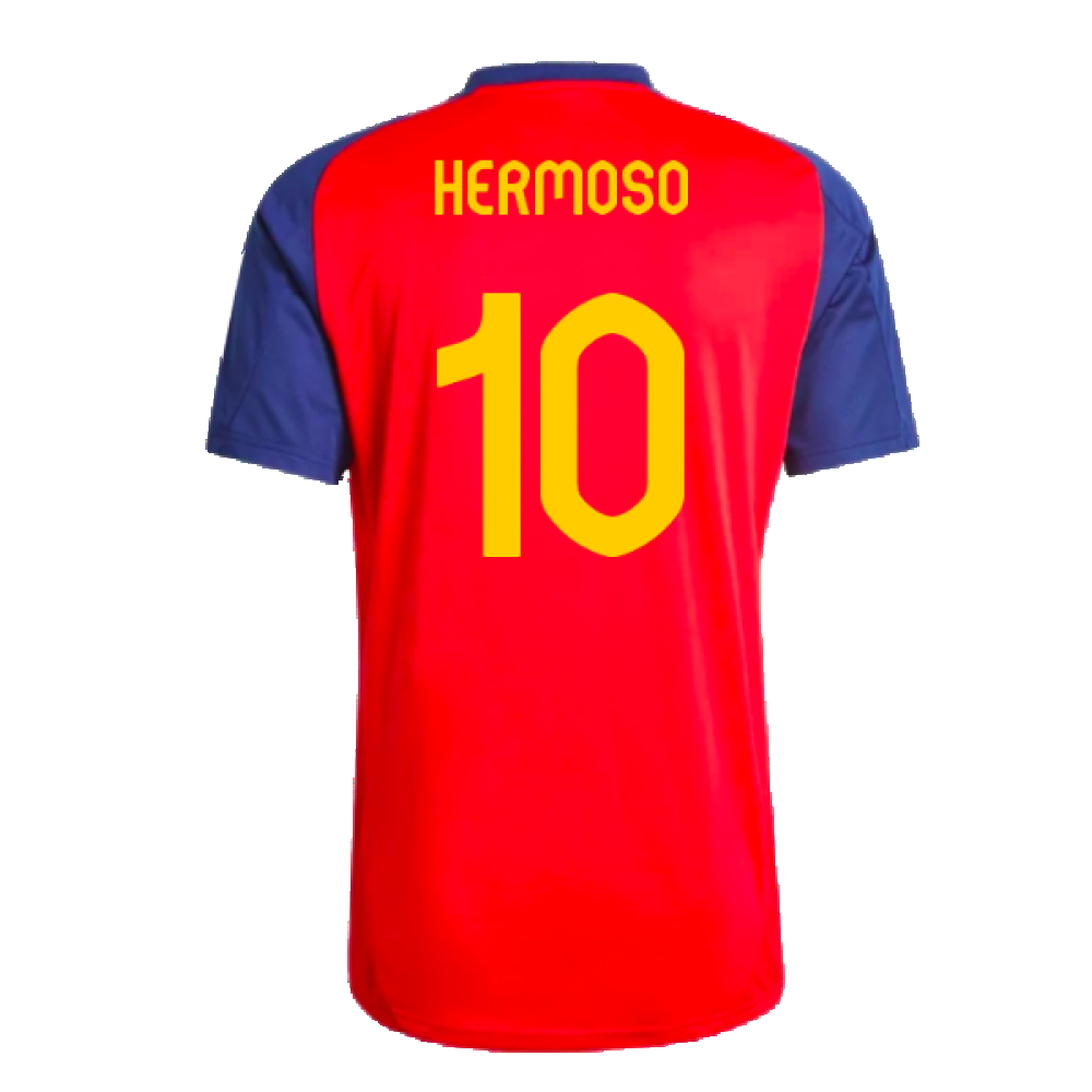 2024-2025 Spain Training Jersey (Red) (Hermoso 10)