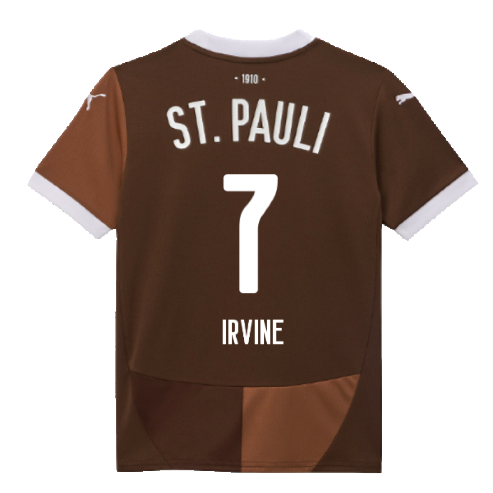 2024-2025 St Pauli Home Shirt (Kids) (Irvine 7)