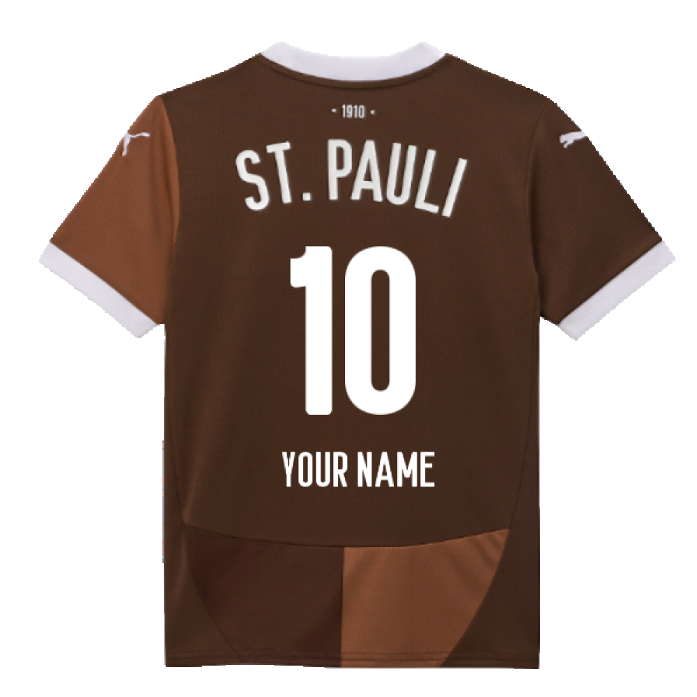 2024-2025 St Pauli Home Shirt (Kids) (Your Name)