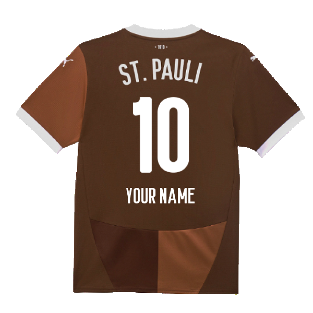 2024-2025 St Pauli Home Shirt (Your Name)