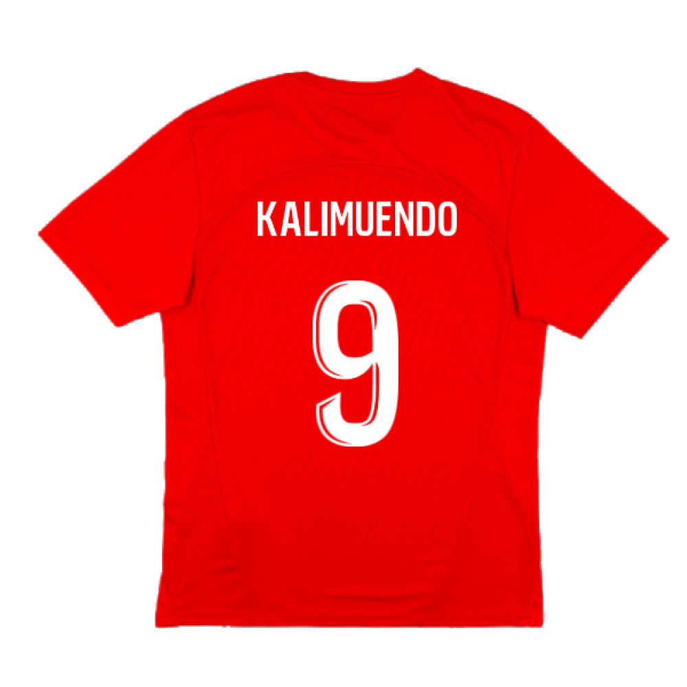 2024-2025 Stade Rennais Training Jersey (Red) (Kalimuendo 9)