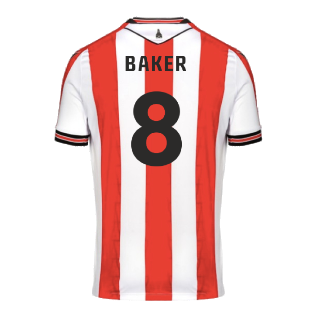 2024-2025 Stoke City Home Shirt (Baker 8)