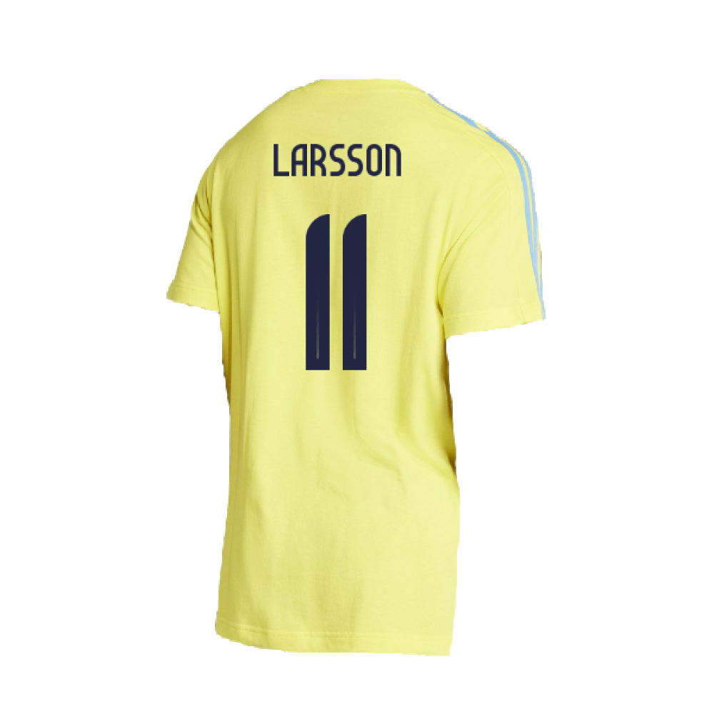 2024-2025 Sweden DNA Tee (Yellow) (LARSSON 11)