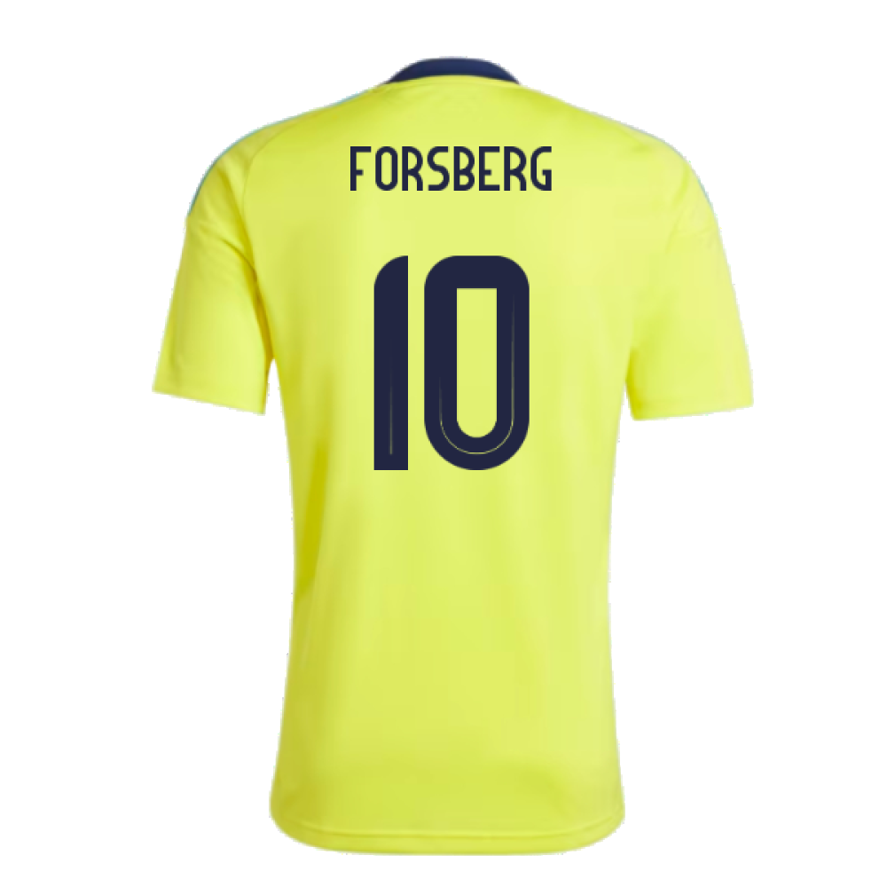 2024-2025 Sweden Home Fan Shirt (FORSBERG 10)