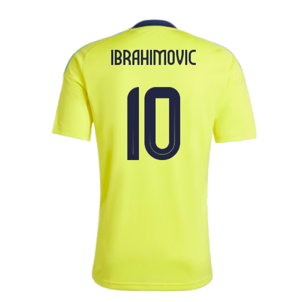 2024-2025 Sweden Home Fan Shirt (IBRAHIMOVIC 10)