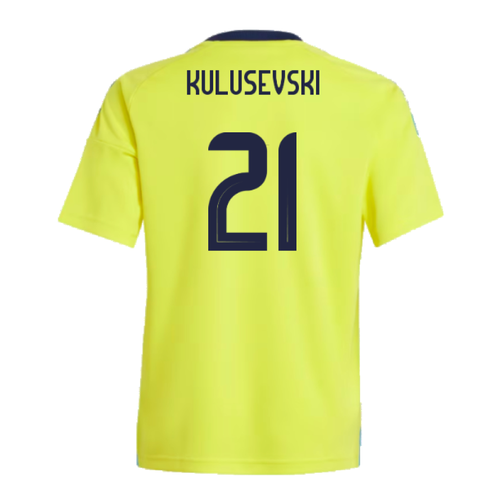 2024-2025 Sweden Home Fan Shirt (Kids) (KULUSEVSKI 21)