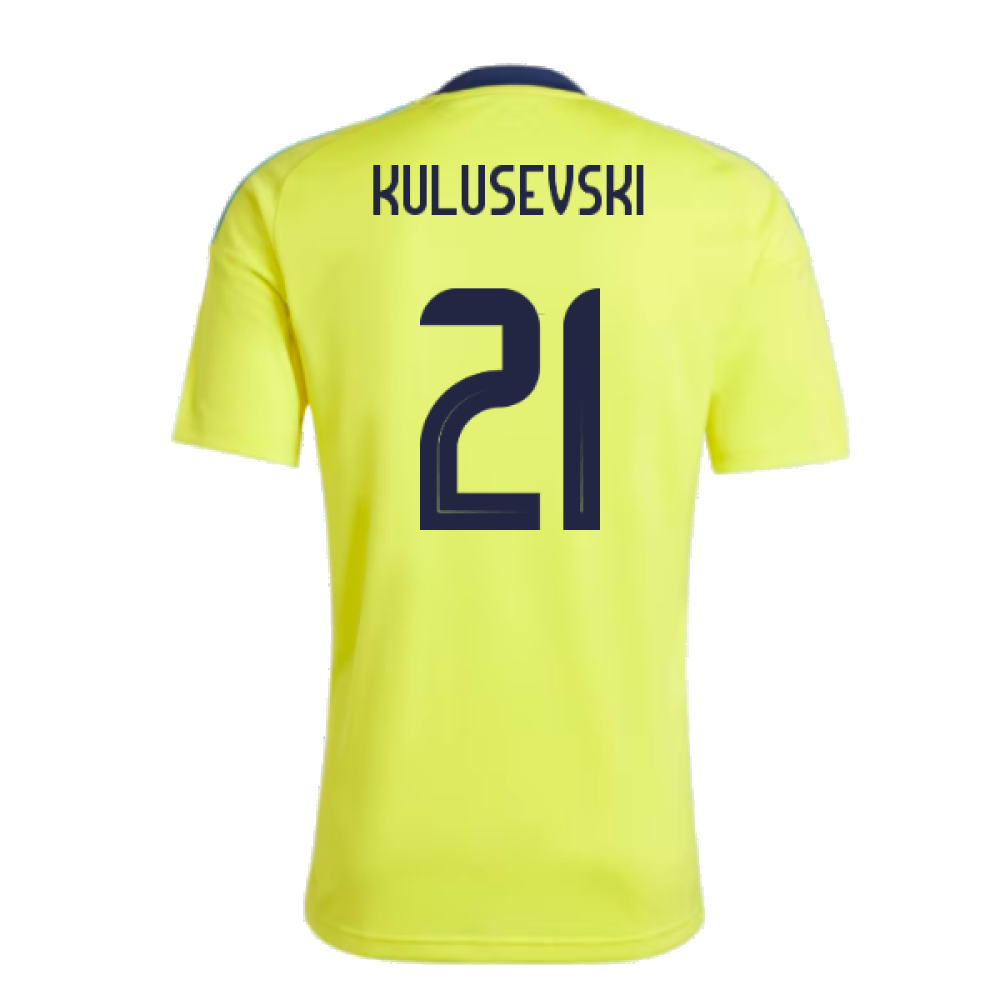 2024-2025 Sweden Home Fan Shirt (KULUSEVSKI 21)