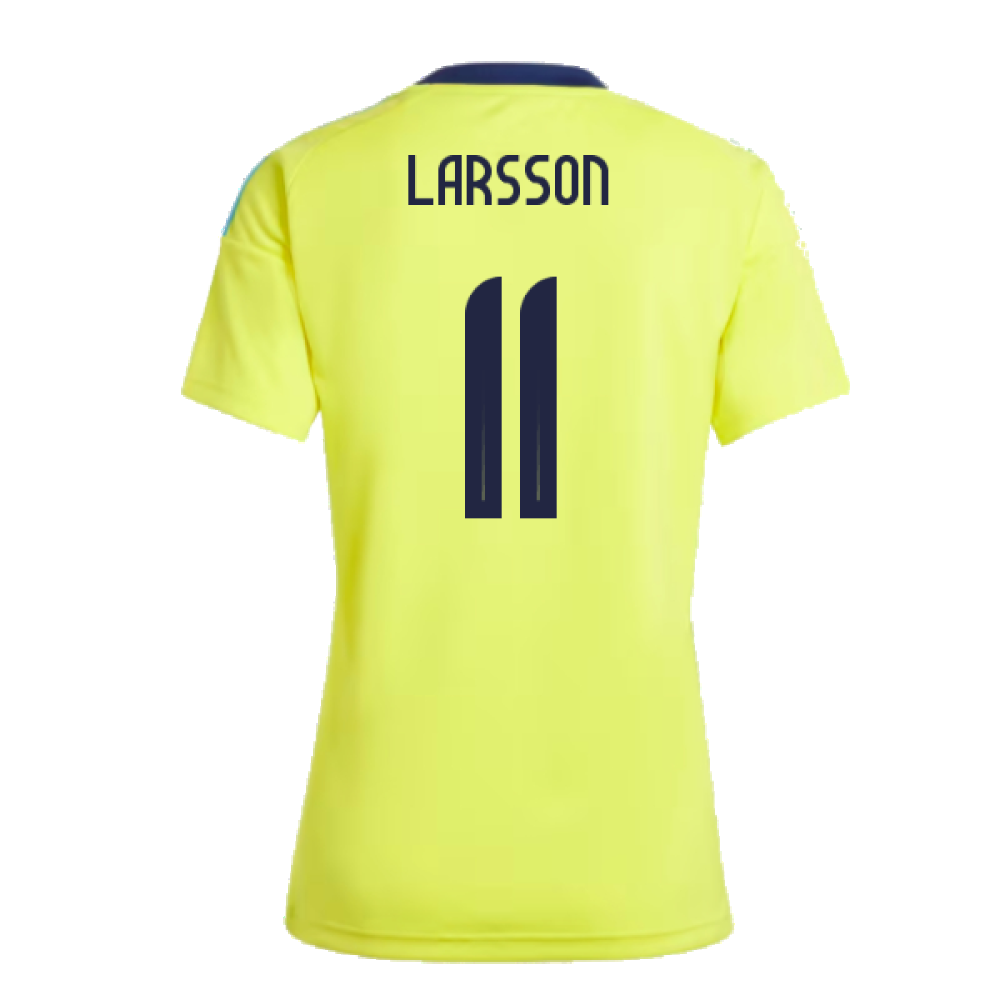 2024-2025 Sweden Home Fan Shirt (Ladies) (LARSSON 11)