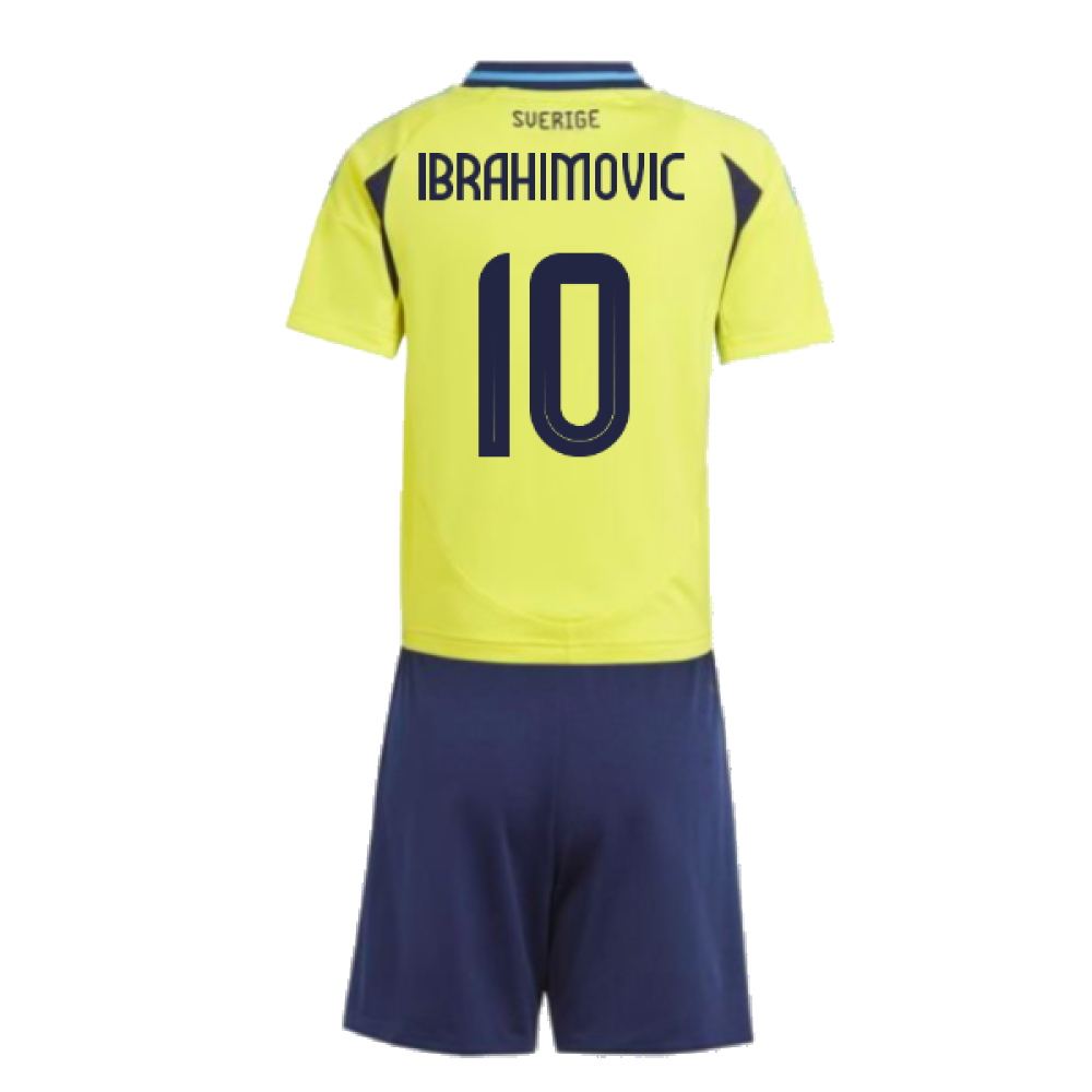 2024-2025 Sweden Home Mini Kit (IBRAHIMOVIC 10)