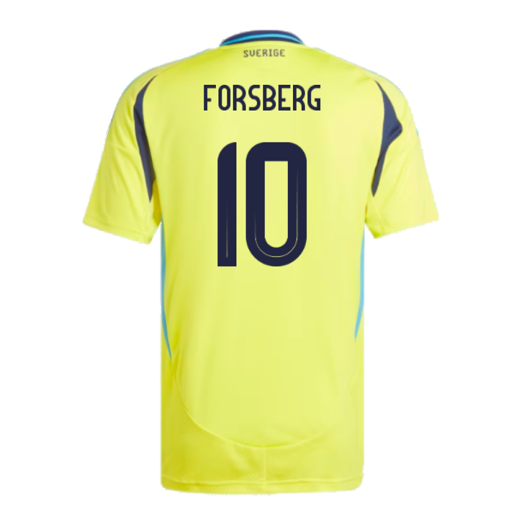 2024-2025 Sweden Home Shirt (FORSBERG 10)