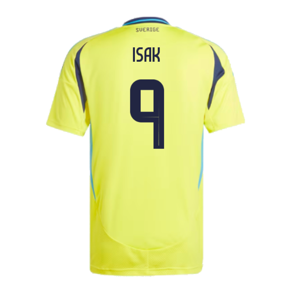 2024-2025 Sweden Home Shirt (ISAK 9)