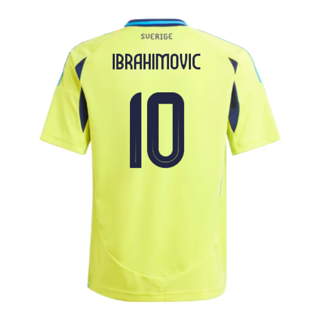 2024-2025 Sweden Home Shirt (Kids) (IBRAHIMOVIC 10)