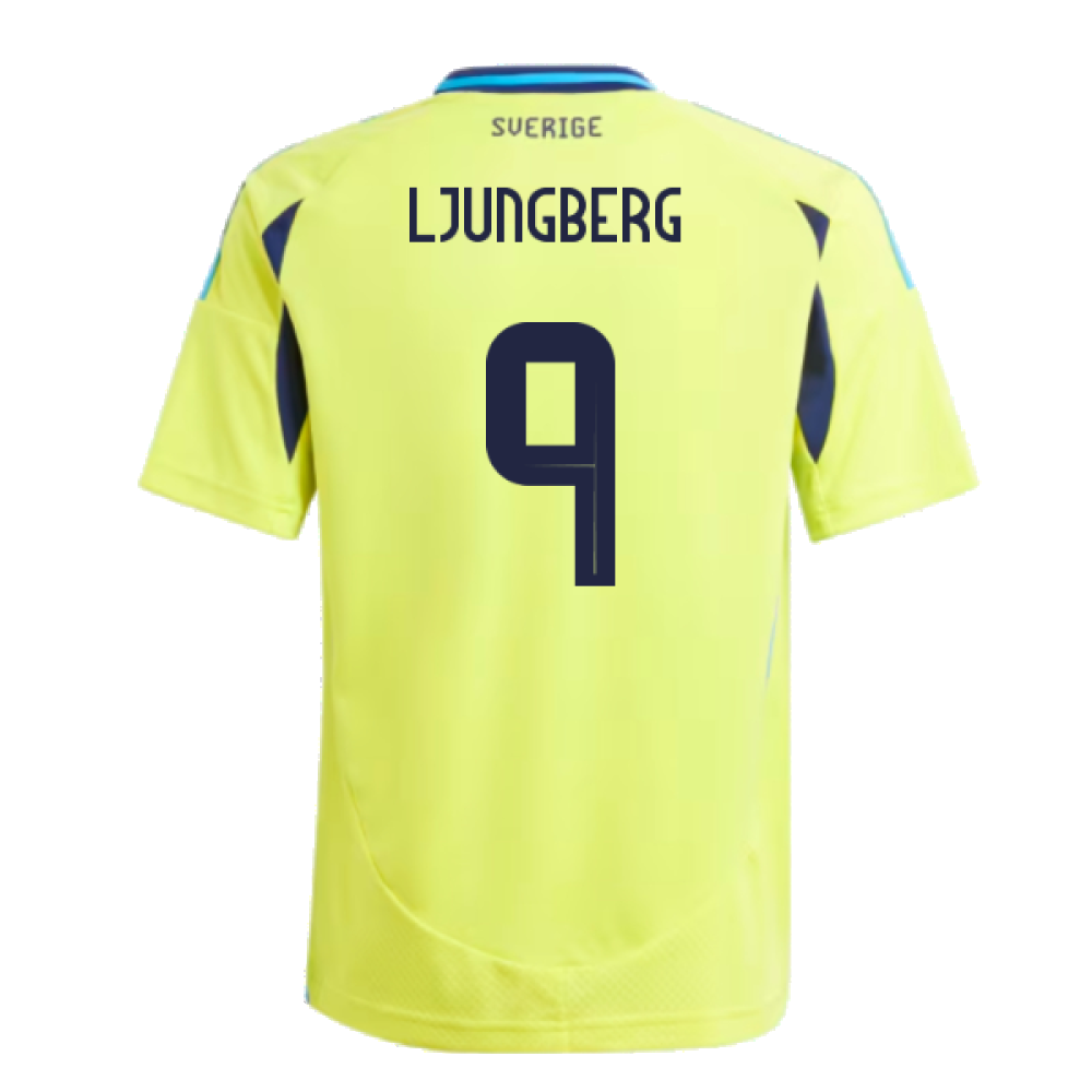 2024-2025 Sweden Home Shirt (Kids) (LJUNGBERG 9)