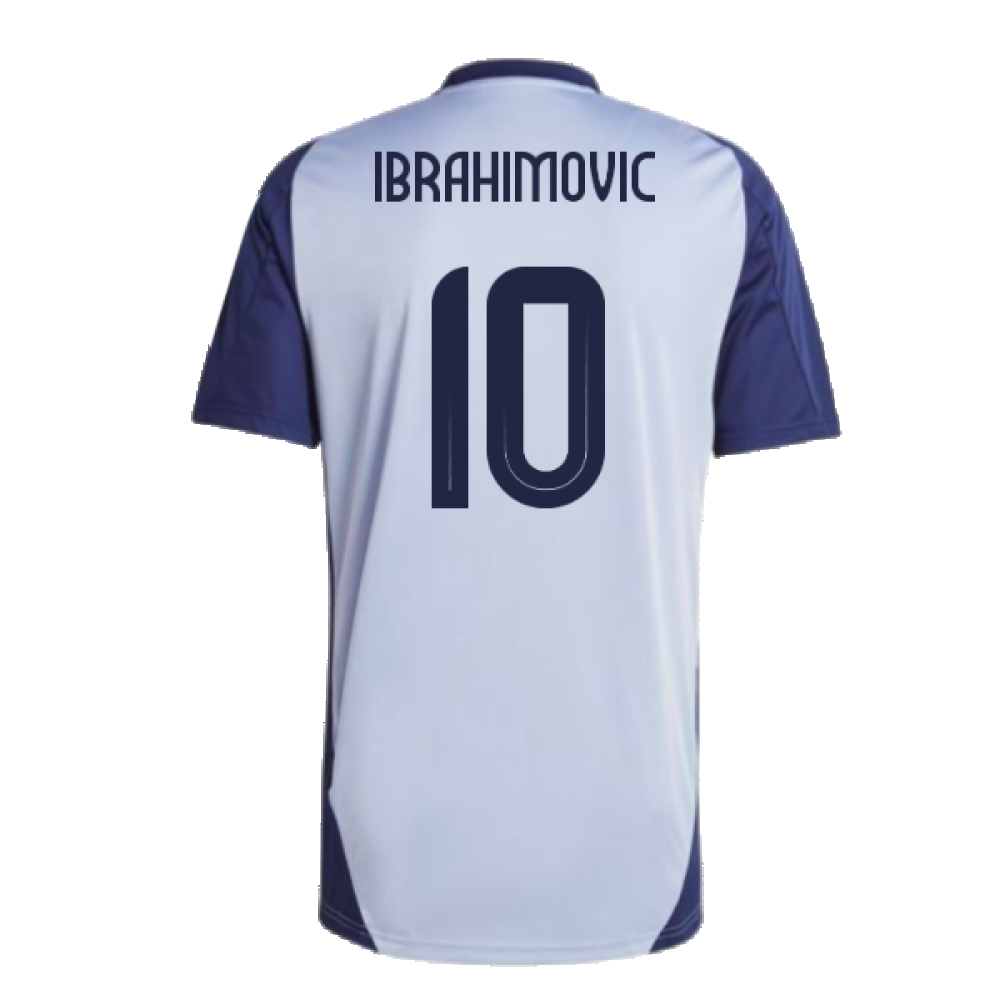 2024-2025 Sweden Training Jersey (Blue) (IBRAHIMOVIC 10)