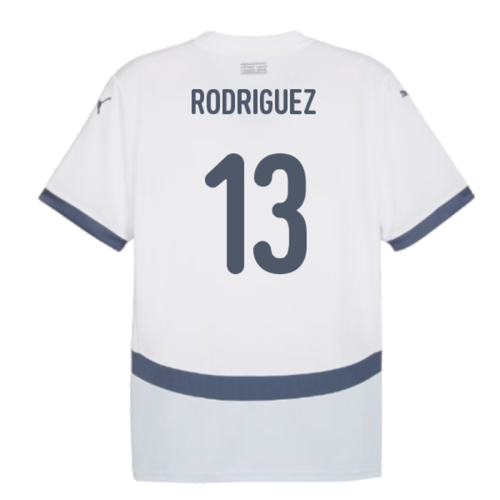 2024-2025 Switzerland Away Shirt (Rodriguez 13)