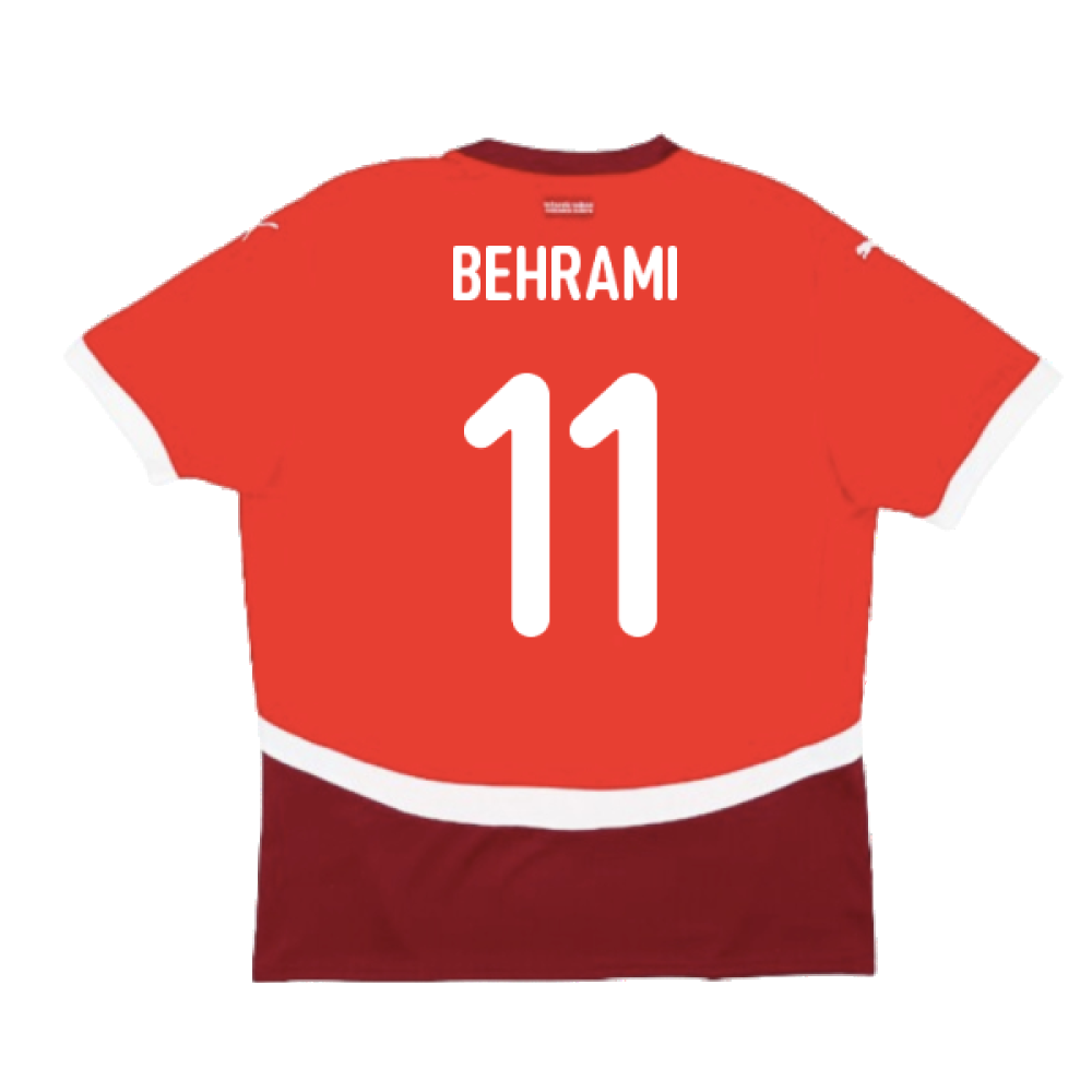 2024-2025 Switzerland Home Shirt (Behrami 11)