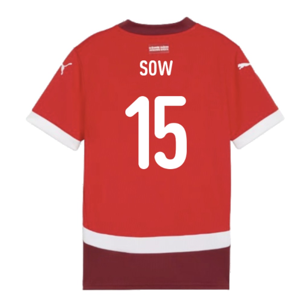 2024-2025 Switzerland Home Shirt (Kids) (Sow 15)