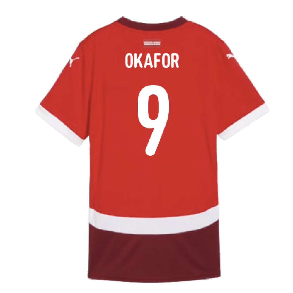 2024-2025 Switzerland Home Shirt (Ladies) (Okafor 9)