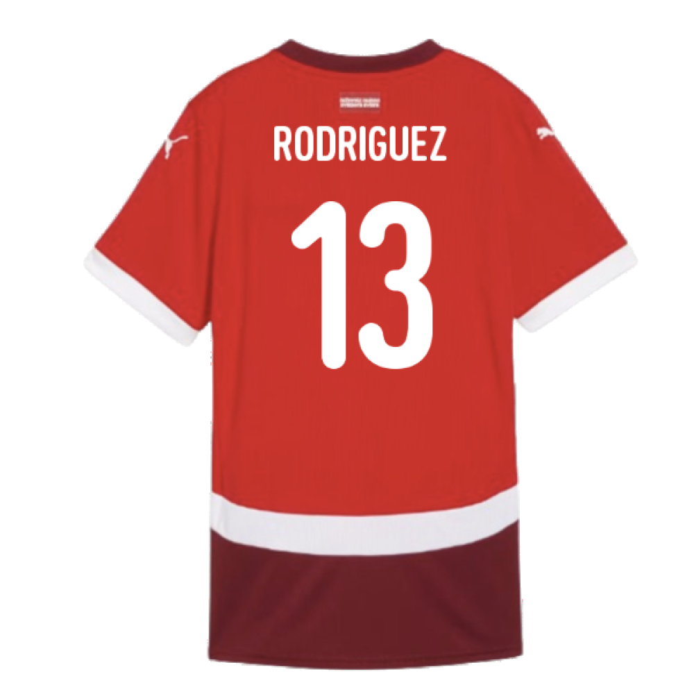 2024-2025 Switzerland Home Shirt (Ladies) (Rodriguez 13)