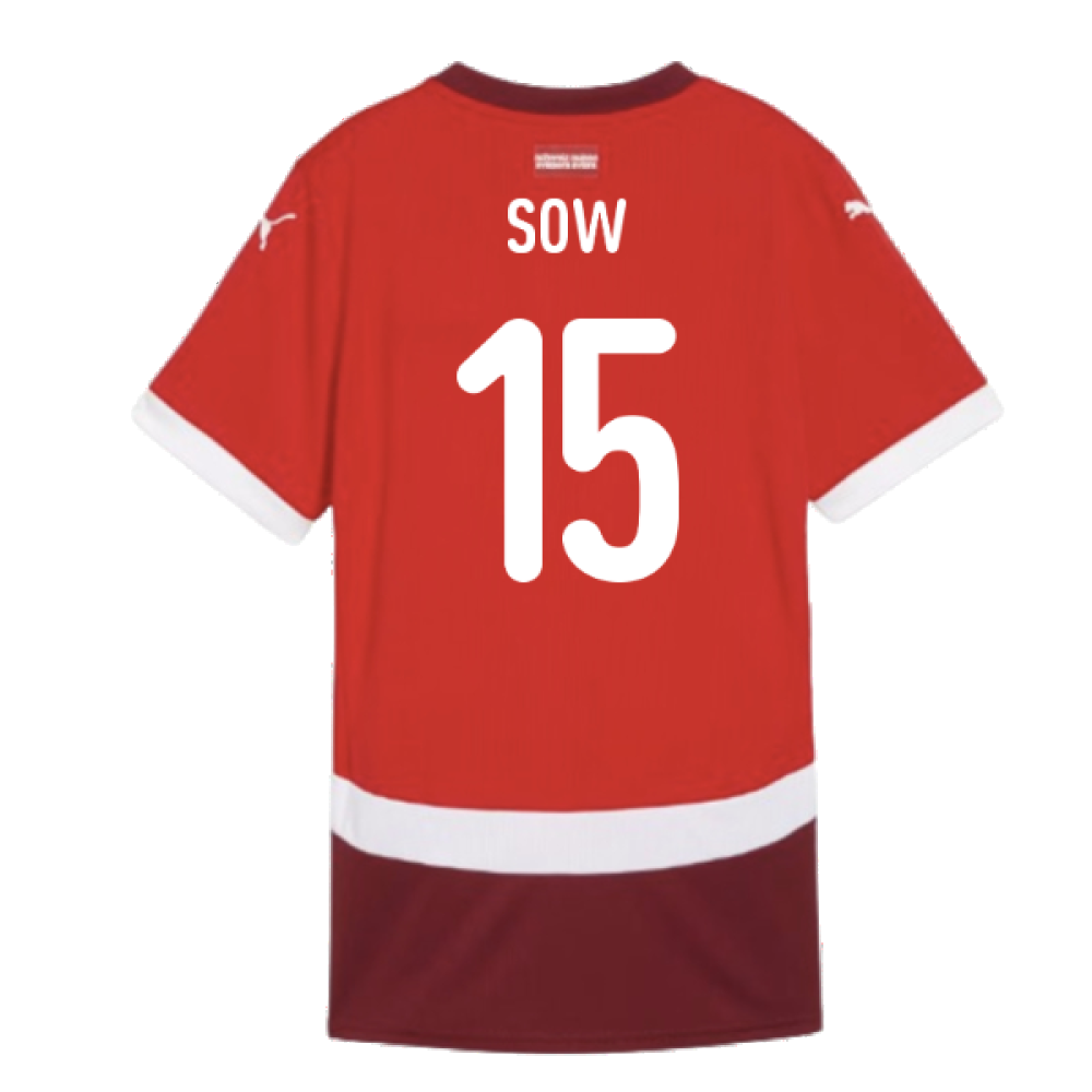 2024-2025 Switzerland Home Shirt (Ladies) (Sow 15)