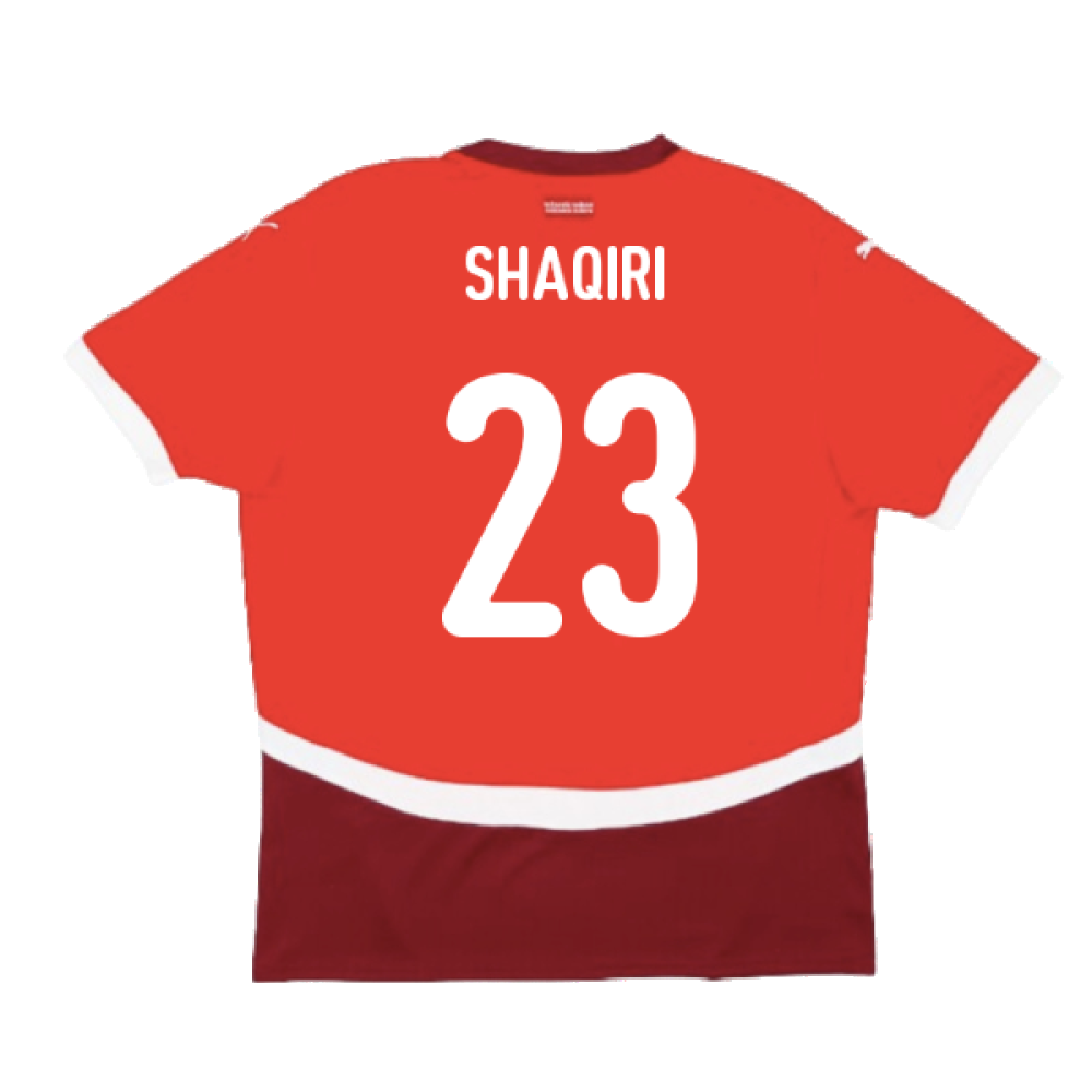 2024-2025 Switzerland Home Shirt (Shaqiri 23)