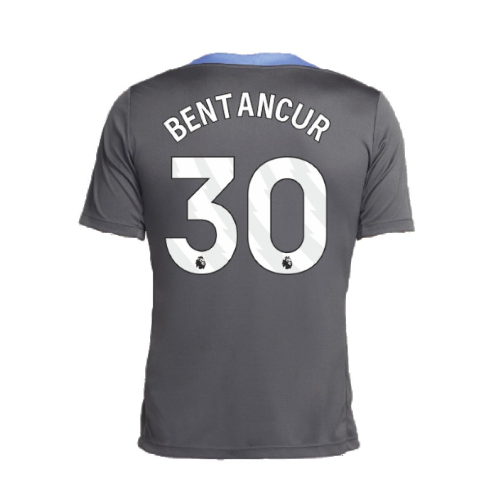 2024-2025 Tottenham Dri-Fit Strike Training Shirt (Dark Grey) (Bentancur 30)