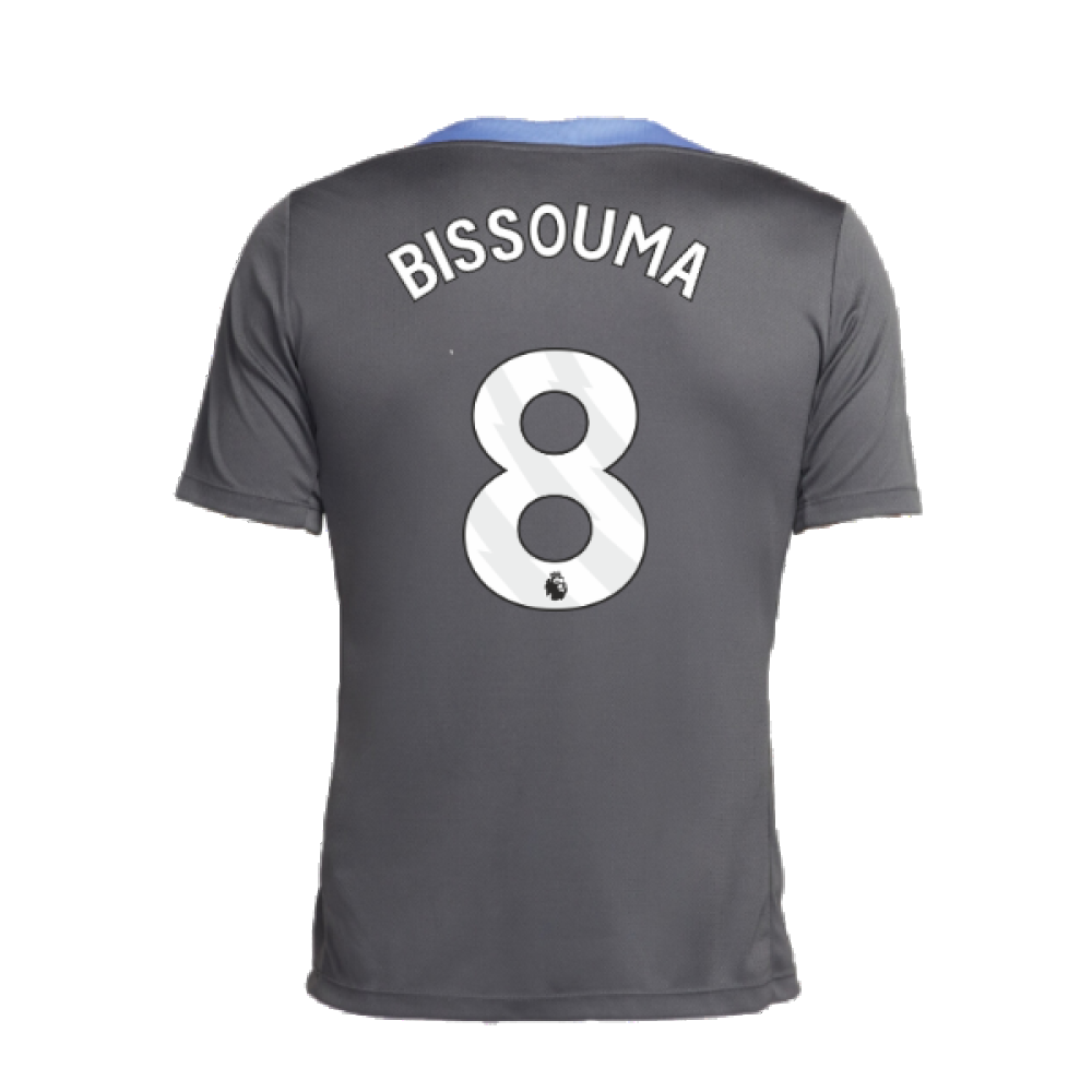 2024-2025 Tottenham Dri-Fit Strike Training Shirt (Dark Grey) (Bissouma 8)