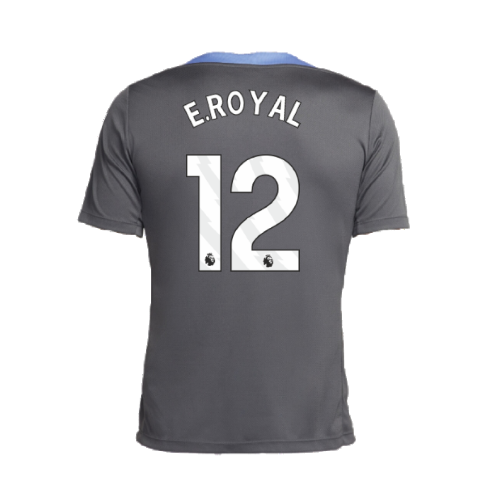 2024-2025 Tottenham Dri-Fit Strike Training Shirt (Dark Grey) (E.Royal 12)