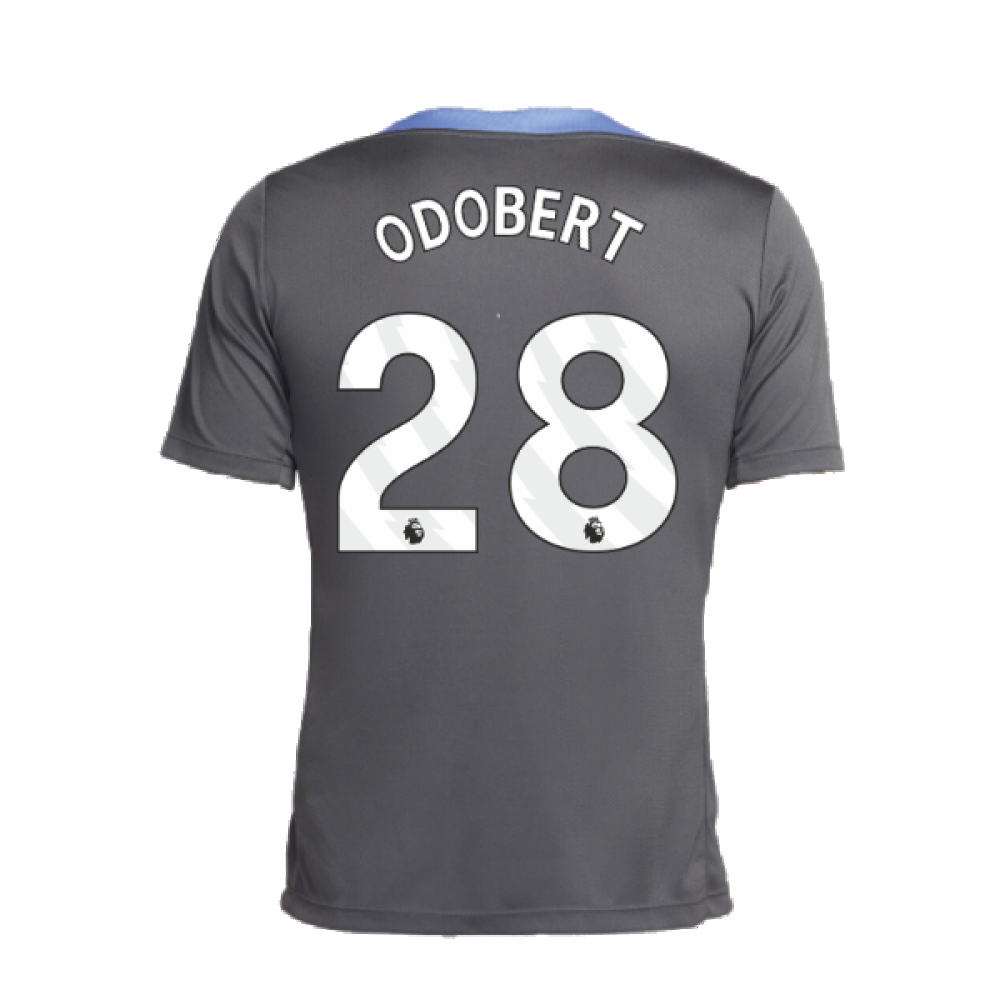 2024-2025 Tottenham Dri-Fit Strike Training Shirt (Dark Grey) (Odobert 28)