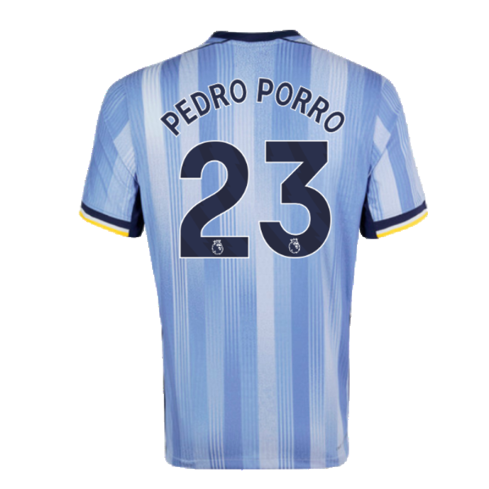 2024-2025 Tottenham Hotspur Authentic Away Shirt (Pedro Porro 23)
