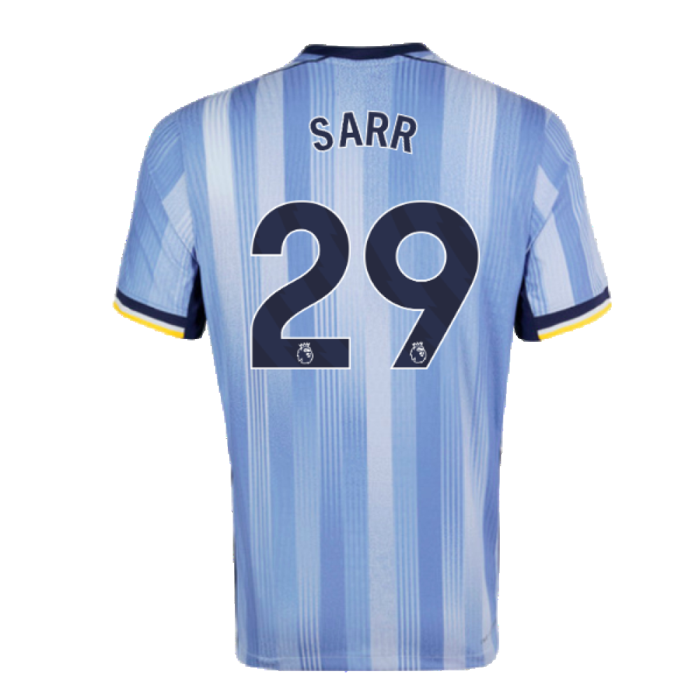 2024-2025 Tottenham Hotspur Authentic Away Shirt (Sarr 29)