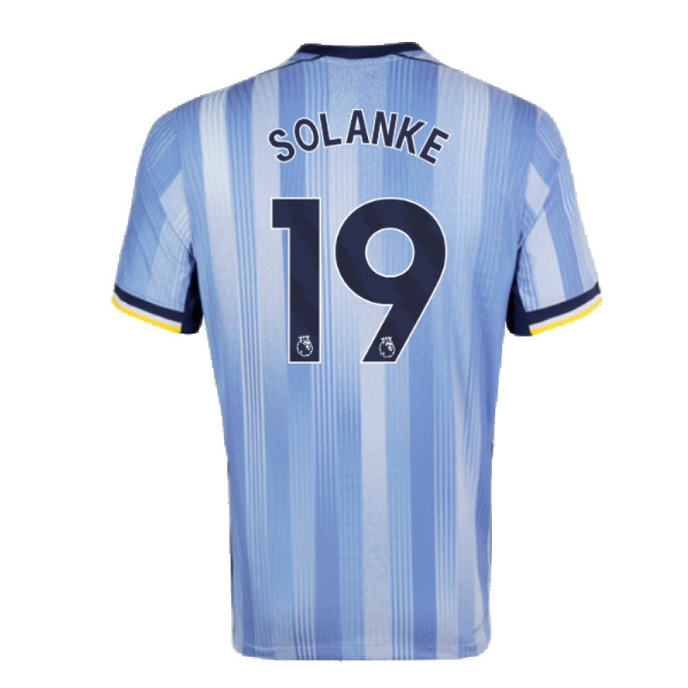 2024-2025 Tottenham Hotspur Authentic Away Shirt (Solanke 19)