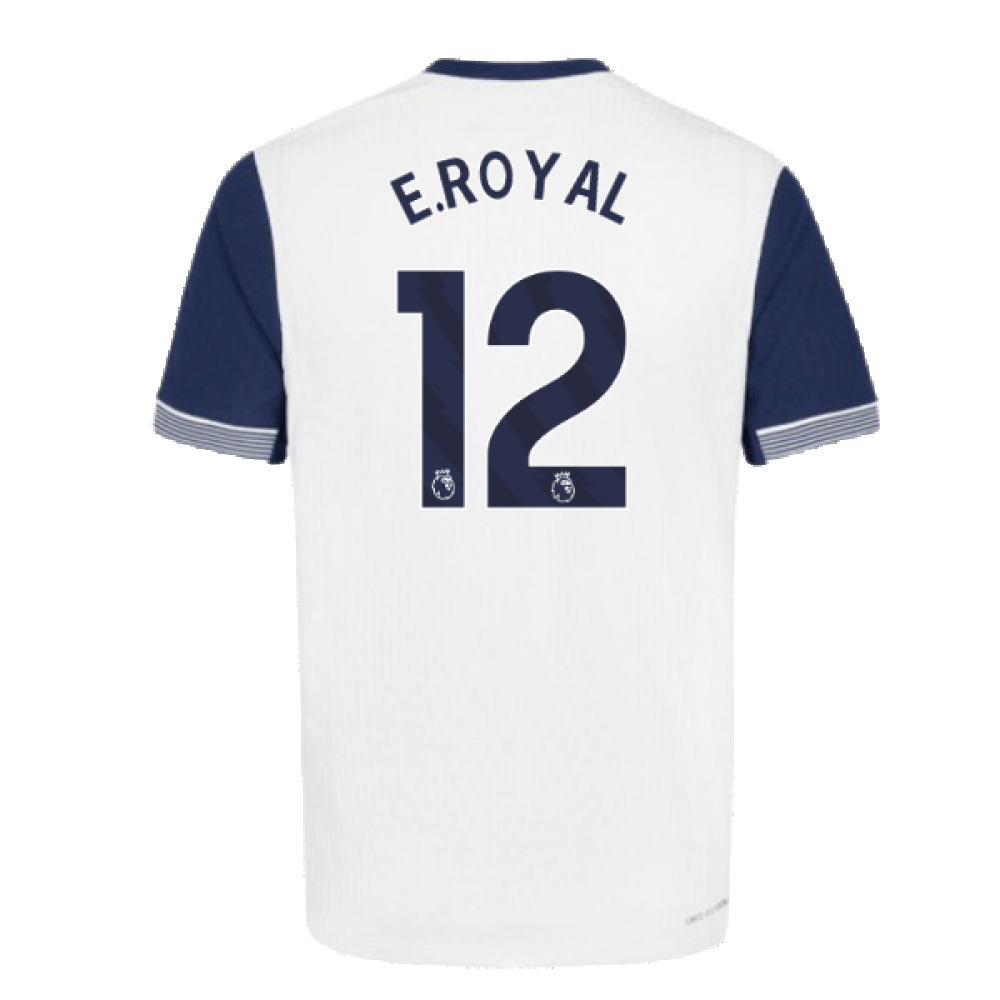 2024-2025 Tottenham Hotspur Authentic Home Shirt (E.Royal 12)