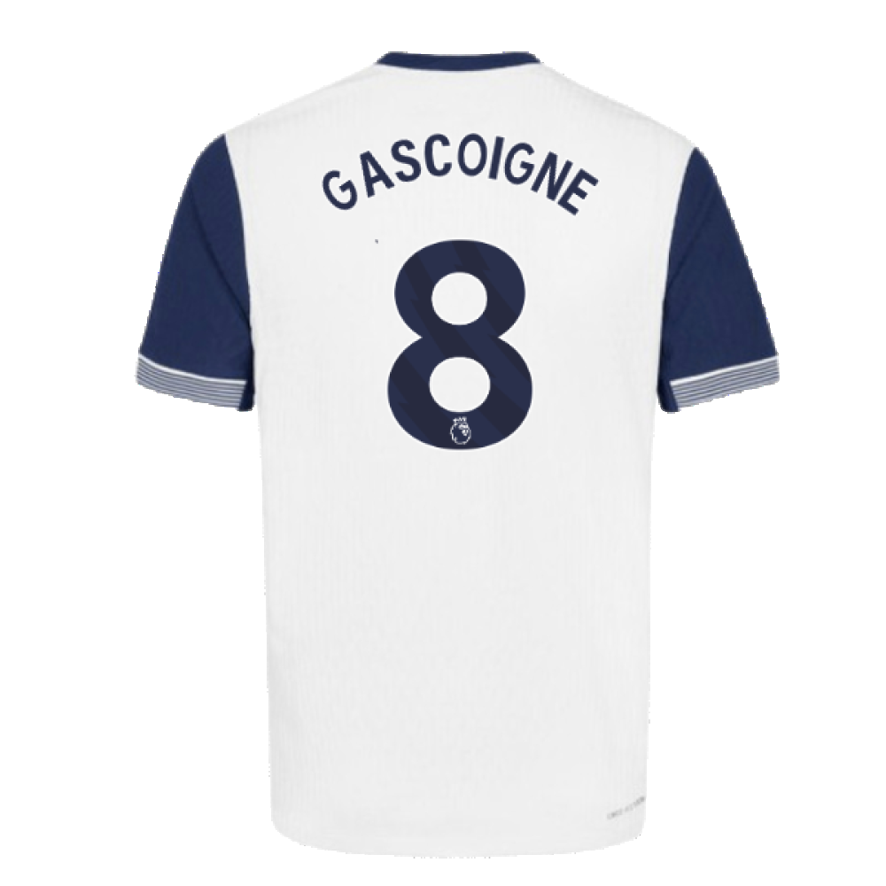 2024-2025 Tottenham Hotspur Authentic Home Shirt (Gascoigne 8)