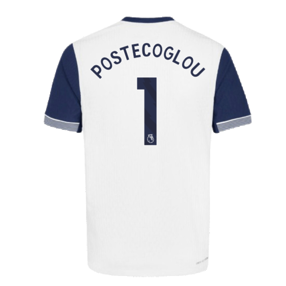 2024-2025 Tottenham Hotspur Authentic Home Shirt (Postecoglou 1)