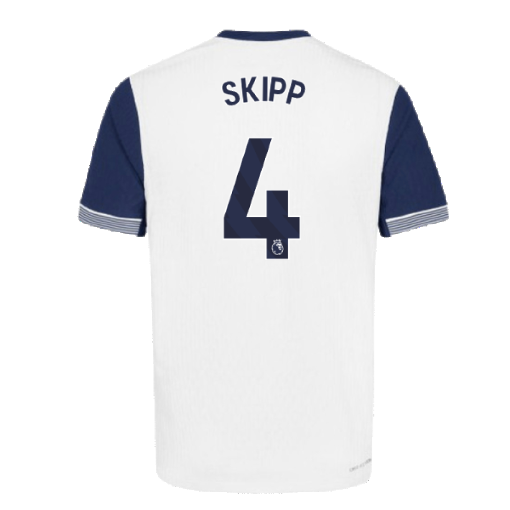 2024-2025 Tottenham Hotspur Authentic Home Shirt (Skipp 4)