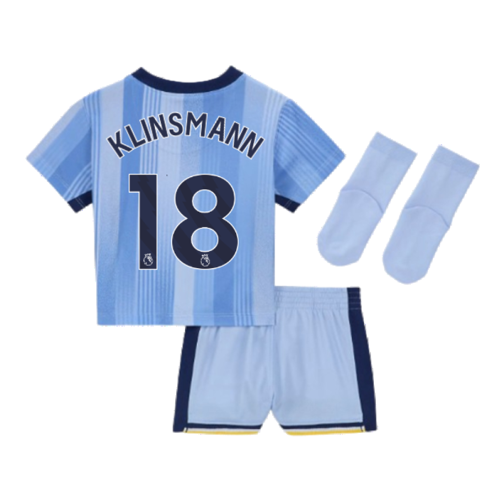 2024-2025 Tottenham Hotspur Away Baby Kit (Klinsmann 18)