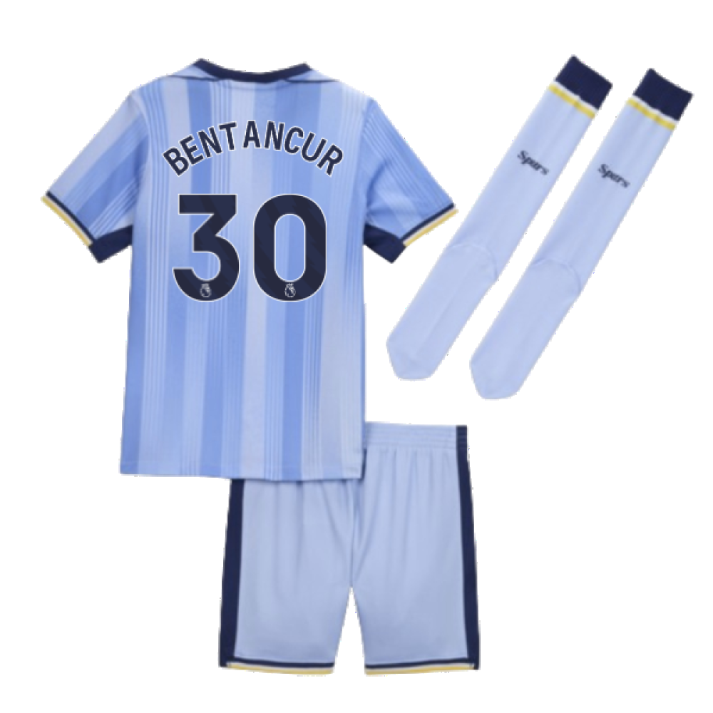 2024-2025 Tottenham Hotspur Away Mini Kit (Bentancur 30)