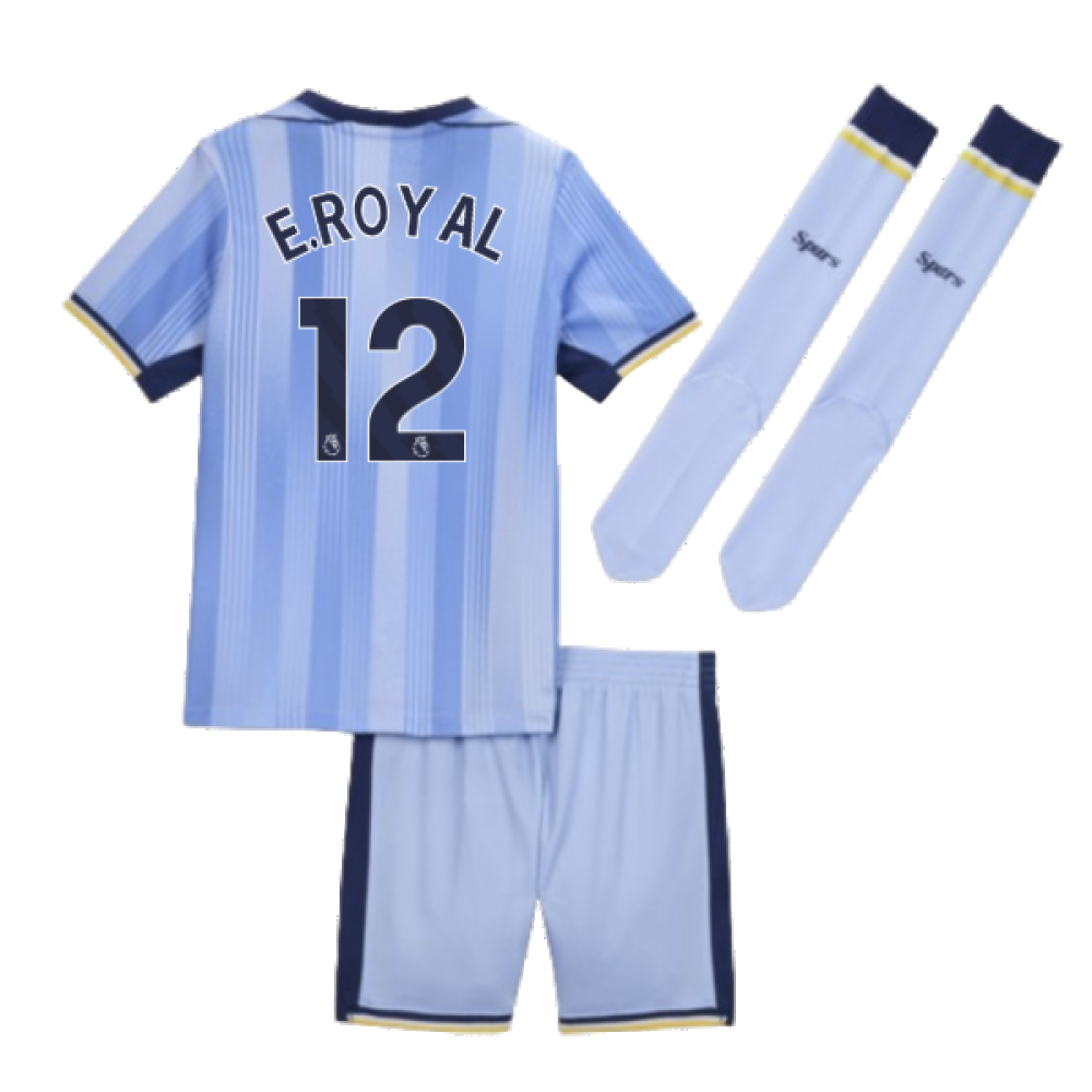 2024-2025 Tottenham Hotspur Away Mini Kit (E.Royal 12)