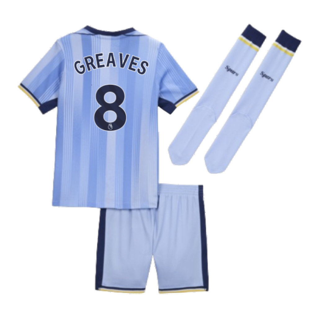 2024-2025 Tottenham Hotspur Away Mini Kit (Greaves 8)