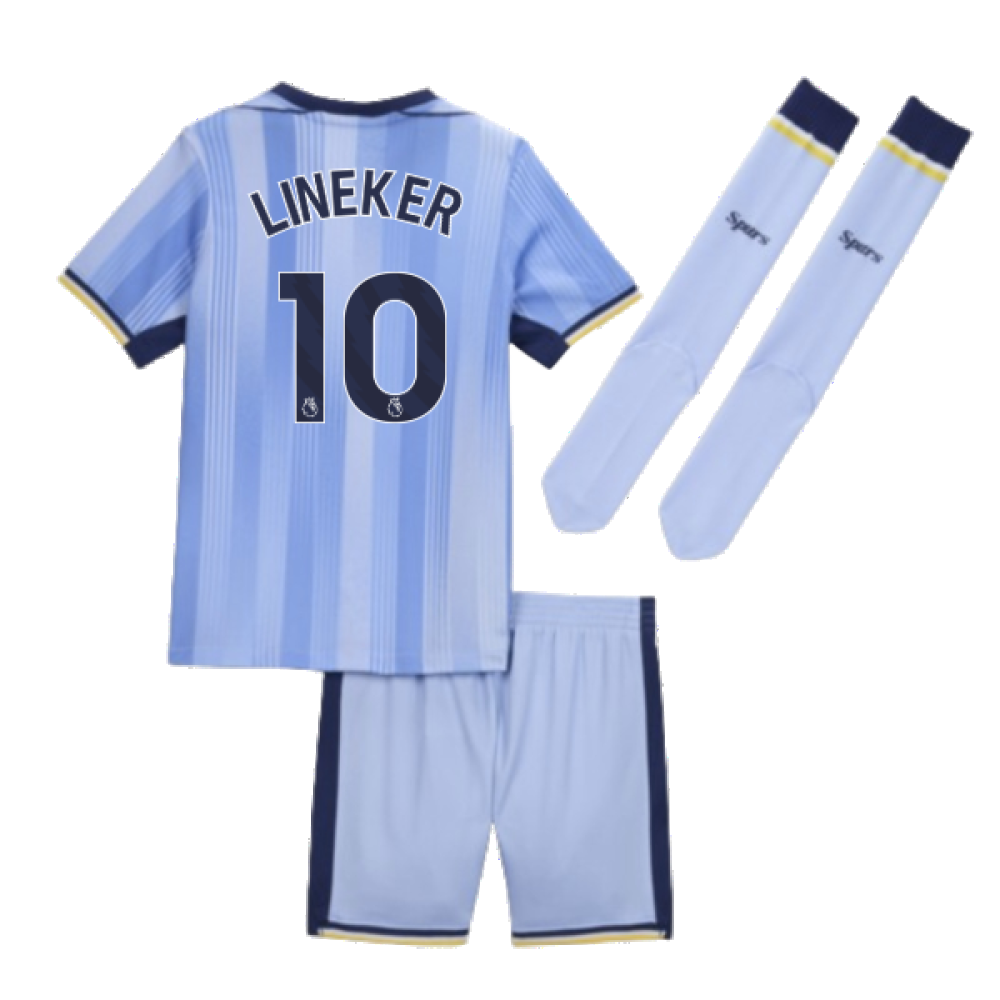 2024-2025 Tottenham Hotspur Away Mini Kit (Lineker 10)