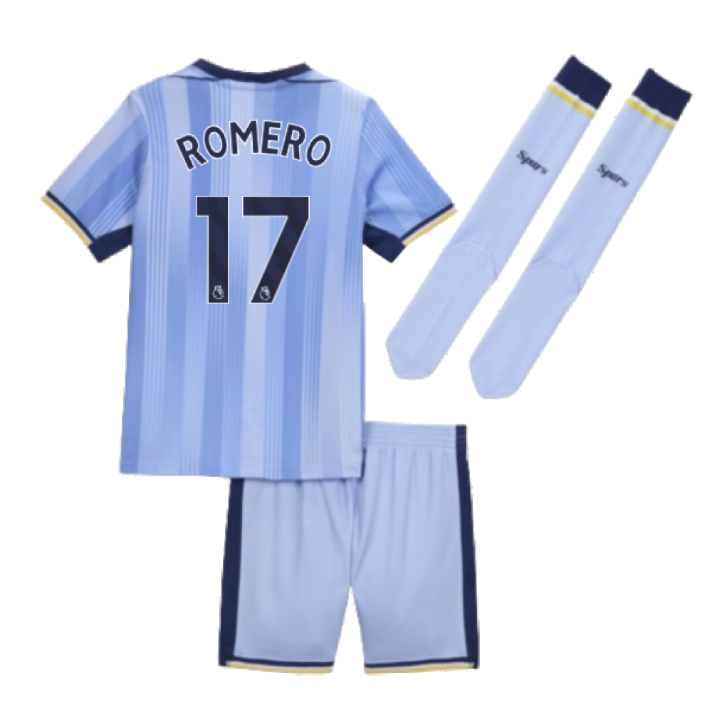 2024-2025 Tottenham Hotspur Away Mini Kit (Romero 17)